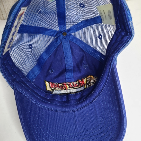 Adams Hat Mule Town Hemp Blue Trucker Hat Unisex NWT - Picture 5 of 12